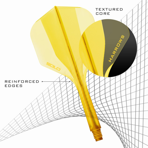 Preview: Harrows SOLO 2 Flights gelb